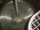 Used Whiting Metals Tank, 400 Gallon, 316 stainless steel, vertical. 48