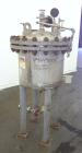 Used 40 Gallon Stainless Steel Whiting Metals Pressure Tank