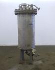 Used Whiting Metals Pressure Tank, 100 gallon, 304L Stainless Steel, Vertical. 24