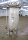 Used Whiting Metals Pressure Tank, 100 gallon, 304L Stainless Steel, Vertical. 24