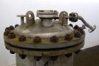 Used Whiting Metals Pressure Tank, 100 gallon, 304L Stainless Steel, Vertical. 24
