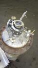 Used 100 Gallon Stainless Steel Whiting Metals Pressure Tank