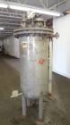 Used 100 Gallon Stainless Steel Whiting Metals Pressure Tank