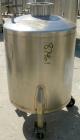 Used Will Flow Pressure Tank, 60 Gallon, 304 Stainless Steel, Vertical. 24