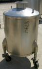 Used Will Flow Pressure Tank, 60 Gallon, 304 Stainless Steel, Vertical. 24
