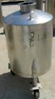 Used Will Flow Pressure Tank, 60 Gallon, 304 Stainless Steel, Vertical. 24