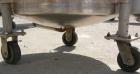 Used Will Flow Pressure Tank, 60 Gallon, 304 Stainless Steel, Vertical. 24