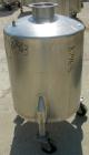 Used 60 Gallon Stainless Steel Will Flow Pressure Tank