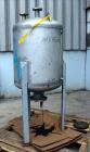 Used- Wolfe Mechanical And Equipment Pressure Tank, 105 Gallon, 316 Stainless Steel, Vertical. 30