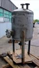 Used- Wolfe Mechanical And Equipment Pressure Tank, 105 Gallon, 316 Stainless Steel, Vertical. 30