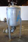 Used- Wolfe Mechanical And Equipment Pressure Tank, 105 Gallon, 316 Stainless Steel, Vertical. 30