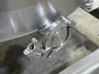 Used Stainless Steel Tank, Approximate 140 Gallon, Vertical. Approximate 32