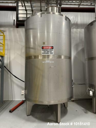 Approximately 1,800 Gallon Stainless Steel Tank