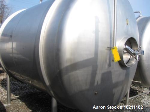 Used- 1800 Gallon Stainless Steel Tank