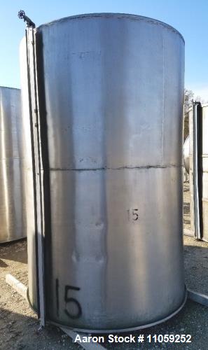 Used-Lot of 5 Stainless Steel Tanks