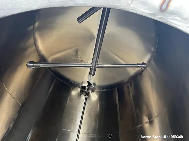 Used Potter & Rayfield Stainless Steel Horizontal Storage Tank – Style H