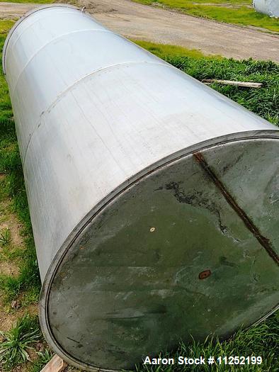 Used 2,400 Gallon Stainless Steel Single-Wall Storage Tank