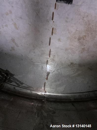 Used CMW Inc Approximately 4000 Gallon Stainless Steel Vertical Storage Tank