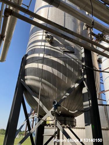 ExceleTech Inc. Approximately 2500 Gallon 304 Stainless Steel Vertical Pre