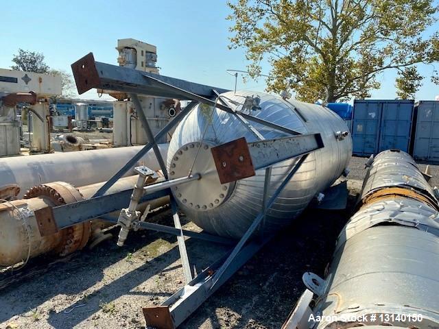 Used- ExceleTech Inc. Approximately 2500 Gallon 304 Stainless Steel Vertical Pre
