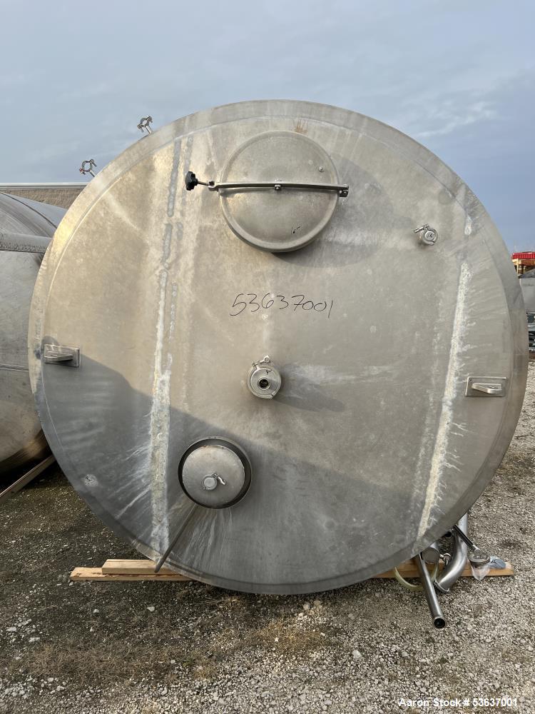 ABS Commercial 140BBL (4,340 Gallon) Stainless Steel Vertical Jacketed Tank