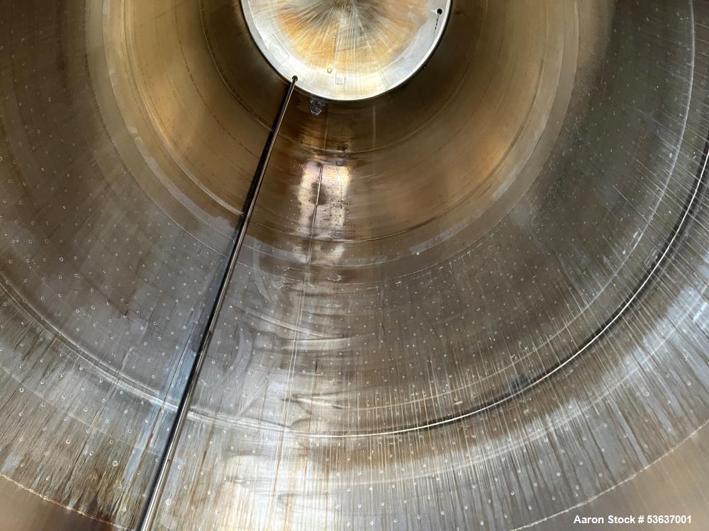 ABS Commercial 140BBL (4,340 Gallon) Stainless Steel Vertical Jacketed Tank