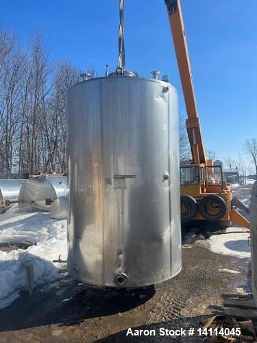 2000 Gallon Insulated Stainless Steel Tank