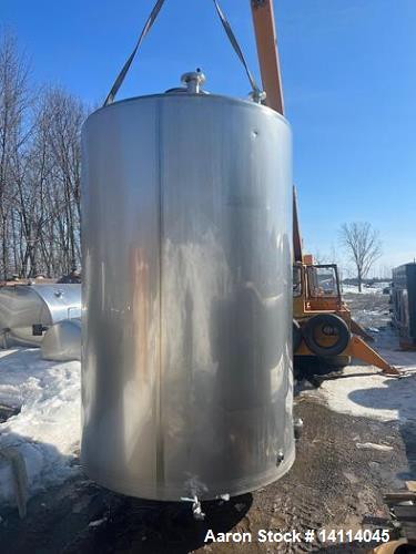 2000 Gallon Insulated Stainless Steel Tank