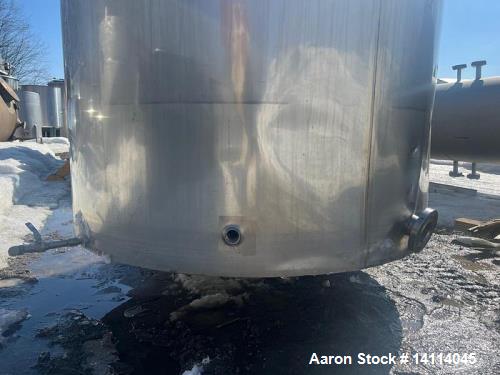 2000 Gallon Insulated Stainless Steel Tank