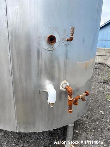 2000 Gallon Jacked Tank. 316 Stainless Steel