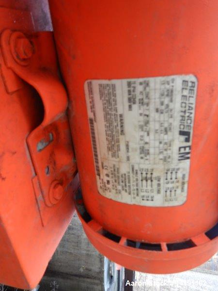 Used Stainless Steel Mix Tank, 3400 Gallon