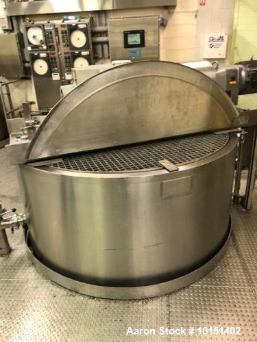 Used- Lee Industries Approximately 1,500 Gallon 304 Stainless Steel Jacketed Dou