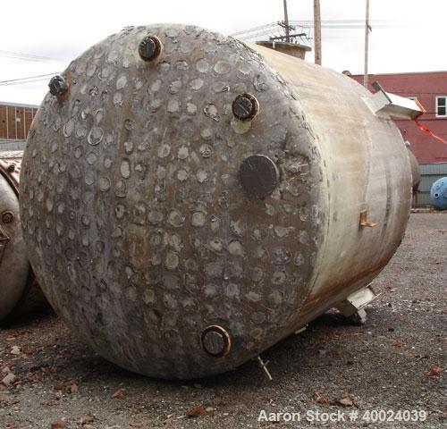 Used 4500 Gallon Stainless Steel Tank, Model 108-VSEDS-5