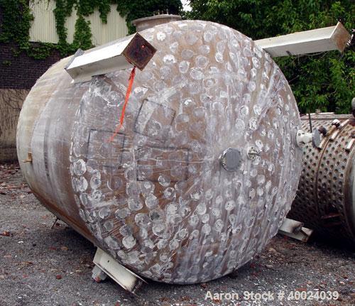 Used 4500 Gallon Stainless Steel Tank, Model 108-VSEDS-5