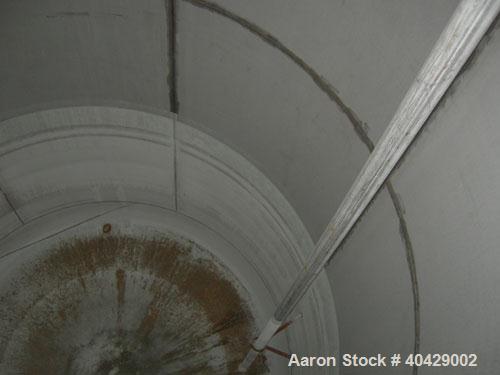 Used Northland Stainless pressure tank, 4800 gallon, 316 stainless steel, vertical. 101 1/2" diameter x  10'7" straight side, dished top and bottom. Internal rated FV and 35 psi at 200 deg F. Opening...
