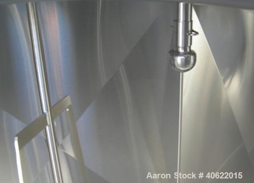 Used Cherry Burrell 4 compartment tank, approximately 350 gallons each, 304 stainless steel.  Each compartment measures 39" long x 45" wide x approximately 46" deep.  Flat top, sloped bottom.  Each c...