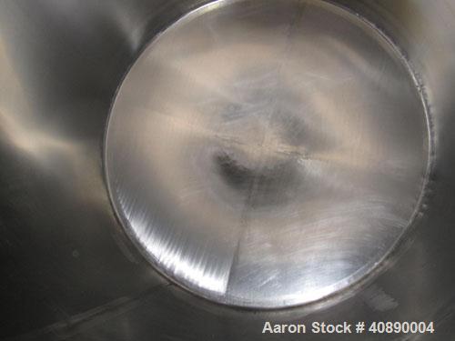 Used Tank, 3,000 gallon, Stainless steel, approximately 8' diameter x 9' straight side, dished heads, (Dairy). Carbon steel outer shell.  Oval manway and side entering approximately 3 hp agitator on ...