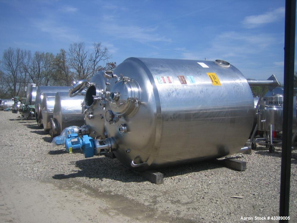 Used 1000 GAL DCI RECEIVER, S/S 30#