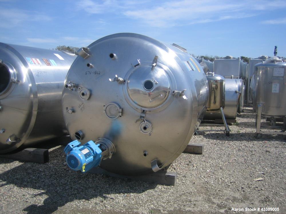 Used 1000 GAL DCI RECEIVER, S/S 30#