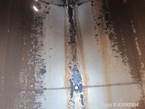Used Tank, 4900 Gallon, 304 Stainless Steel, Horizontal. 78" Diameter x 240" straight side, flat ends. Openings: top (2) 2-3/8" threaded, (2) 3-1/4", 18" manway with cover; end 2"; bottom (3) approxi...