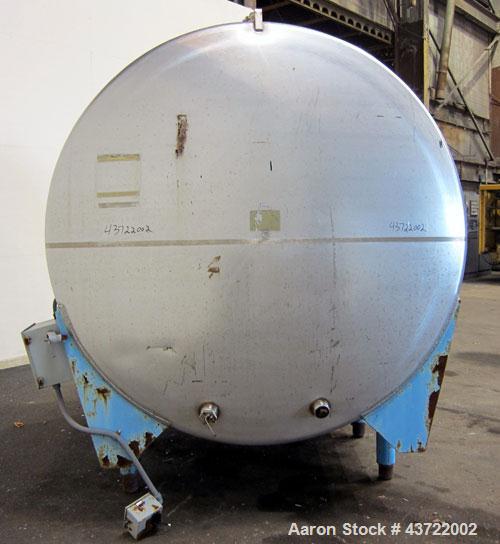 Used 2700 Gallon Stainless Steel Tank