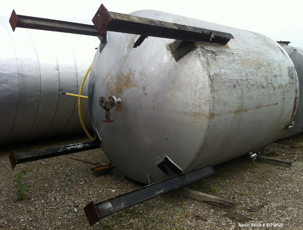 Used- 4500 Gallon Stainless Steel Tank