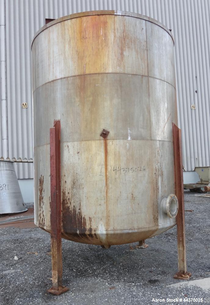 Used 4000 Gallon 316 Stainless Steel Tank