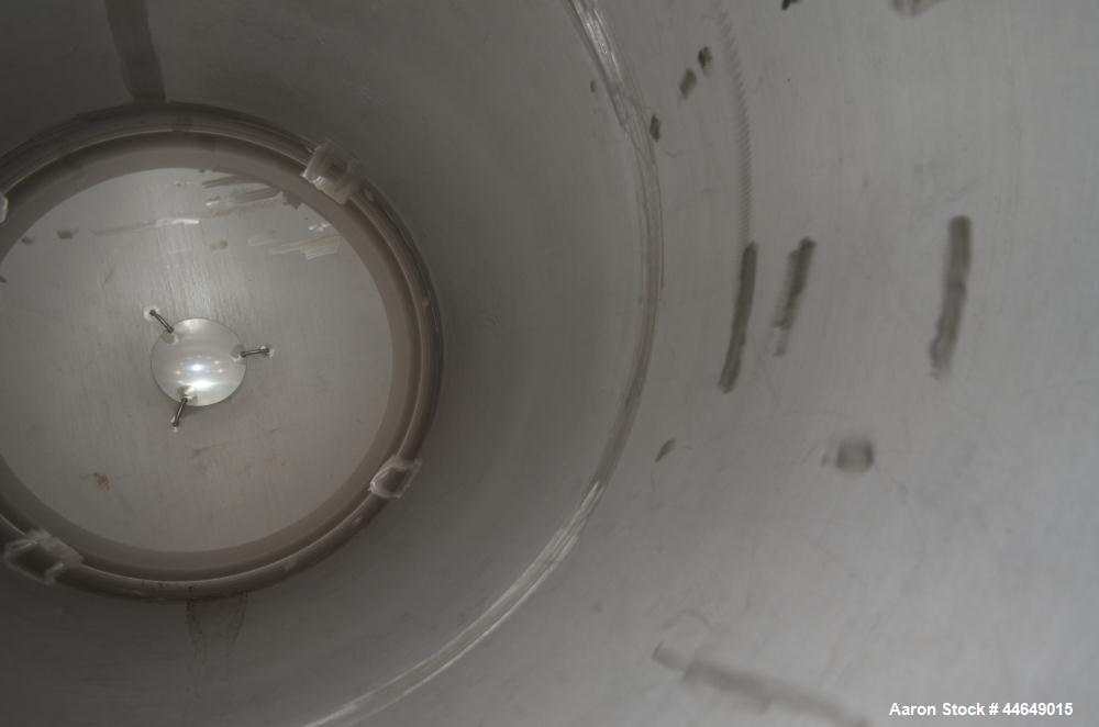 Unused- Holloway America Pressure Tank, 1200 Gallon, 316L Stainless Steel, Vertical. Approximate 60" diameter x 100" straight side, dished top and bottom. Internal rated 90 psi at -20 to 500 degrees ...