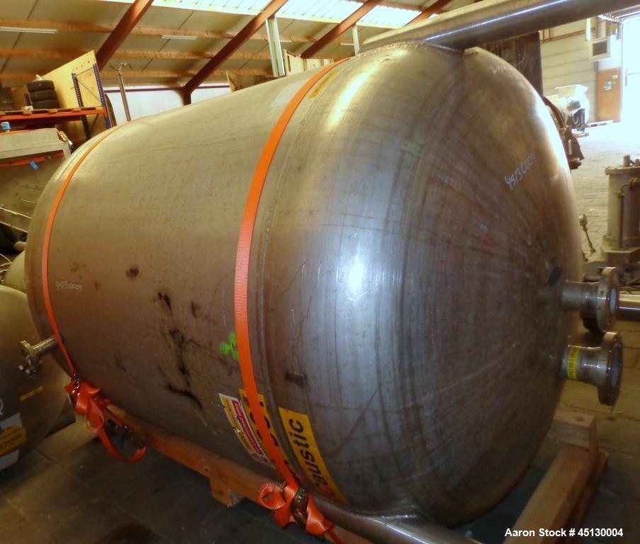 Used 1137 Gallon Stainless Steel Services LTD tank