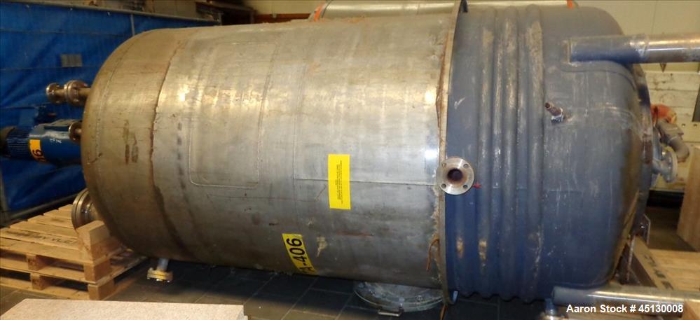 Used- 1190 Gallon Stainless Steel Services LTD Open Mixing Tank