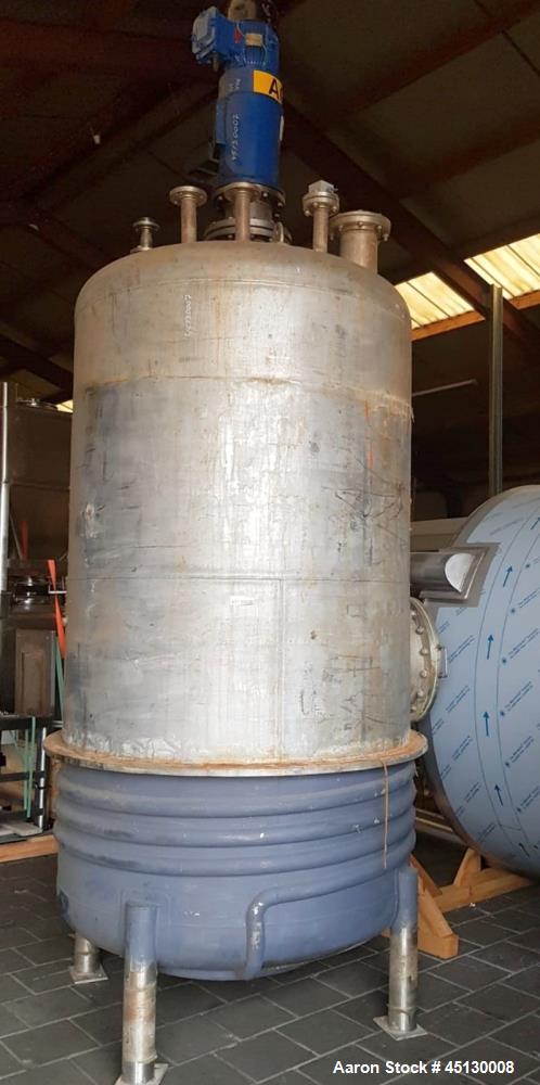 Used- 1190 Gallon Stainless Steel Services LTD Open Mixing Tank