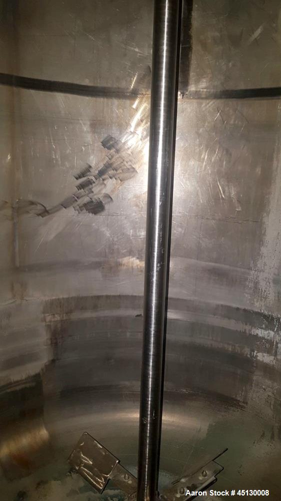 Used- 1190 Gallon Stainless Steel Services LTD Open Mixing Tank