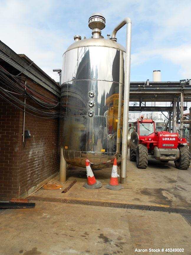 Used 4497 Gallon Stainless Steel Services LTD Tank