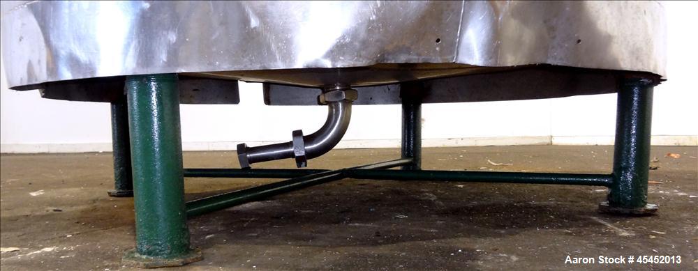 Used 1,500 Gallon Stainless Steel Tank